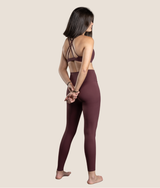 Jenn Leggings - Black Cherry