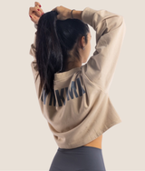 Citadel Cropped Crew - Beige
