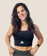 Level Up Bra Top - Black