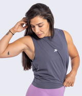 All out crop top - IRON