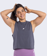 All out crop top - IRON