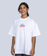 All Grip, No Slip Yoga Mat in White — GYMKUMA