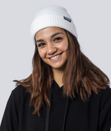 Bear Beanie - White