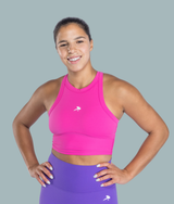 Stitch Tank - Angel Pink