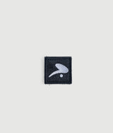 GYMKUMA Icon patch in black and white raised stitching