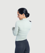 Lilly Half Zip - Misty Teal