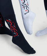 Script Socks - Black