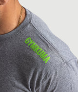 Melo T-shirt - Gray/Green
