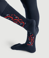 Script Socks - Black