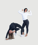 Lilly Half Zip - Black