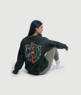 Kuma Honeycomb Crew - Forest Green