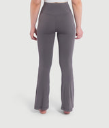 Elle Flare Leggings - Khaki Brown