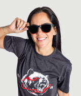 Maverick Sunglasses - Black/Orange