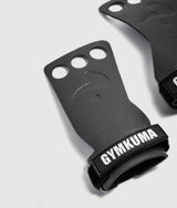GYMKUMA 3 Hole Hand Grips - Carbon Fiber