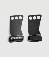 GYMKUMA 3 Hole Hand Grips - Carbon Fiber