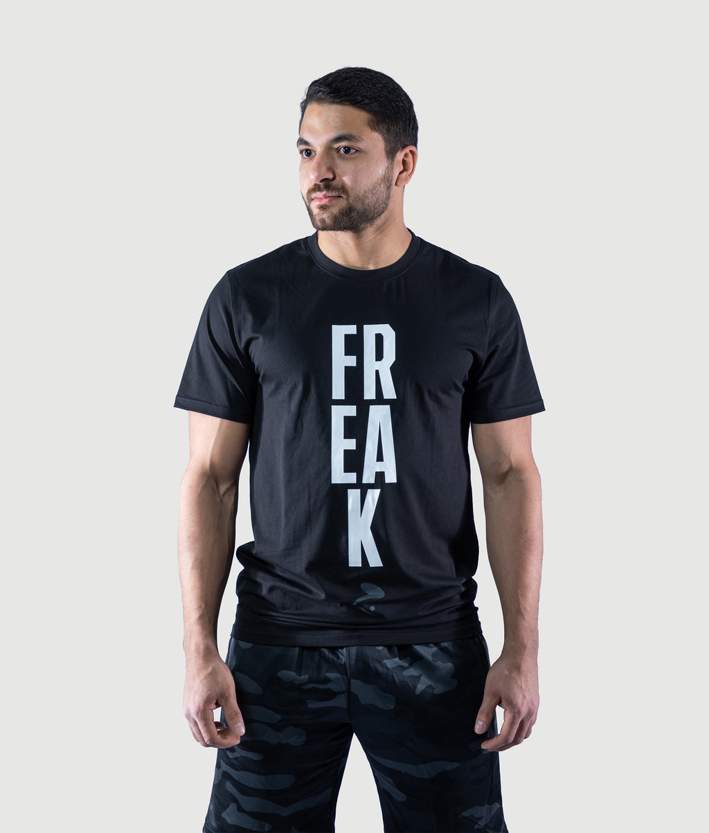 Shop Gym T Shirt with Freak Graphic for Men GYMKUMA