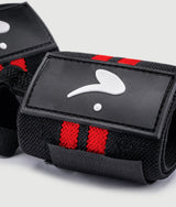GYMKUMA Wrist Straps - Red