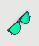 Maverick Sunglasses - Black/Green