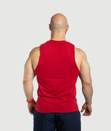 BEAST Drop Armhole Tank - Red