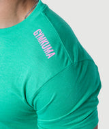 Melo T-shirt - Green/Bubble Gum