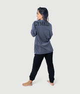 IRON oversized T-shirt - Gray/Black