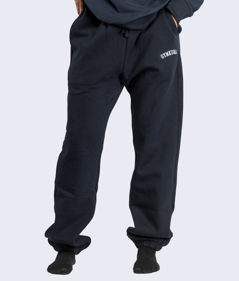 Varsity Sweatpants - Navy Blue