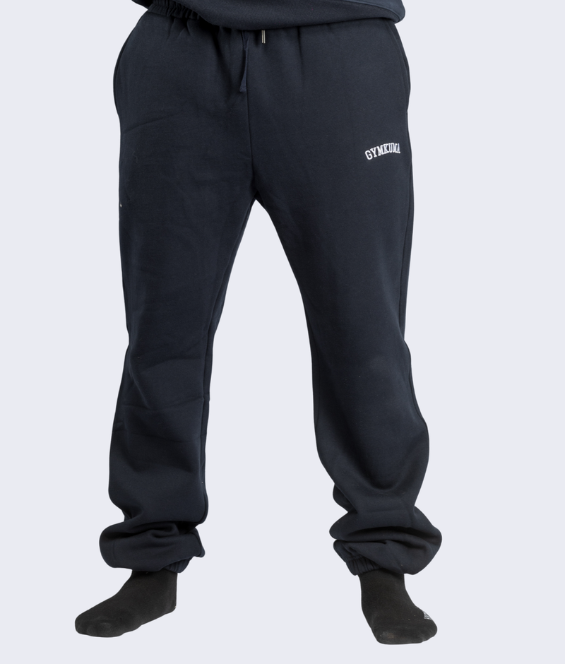 Varsity Sweatpants - Navy Blue