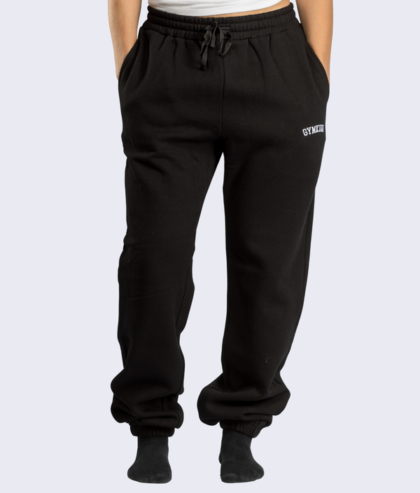 Varsity Sweatpants in Black — GYMKUMA