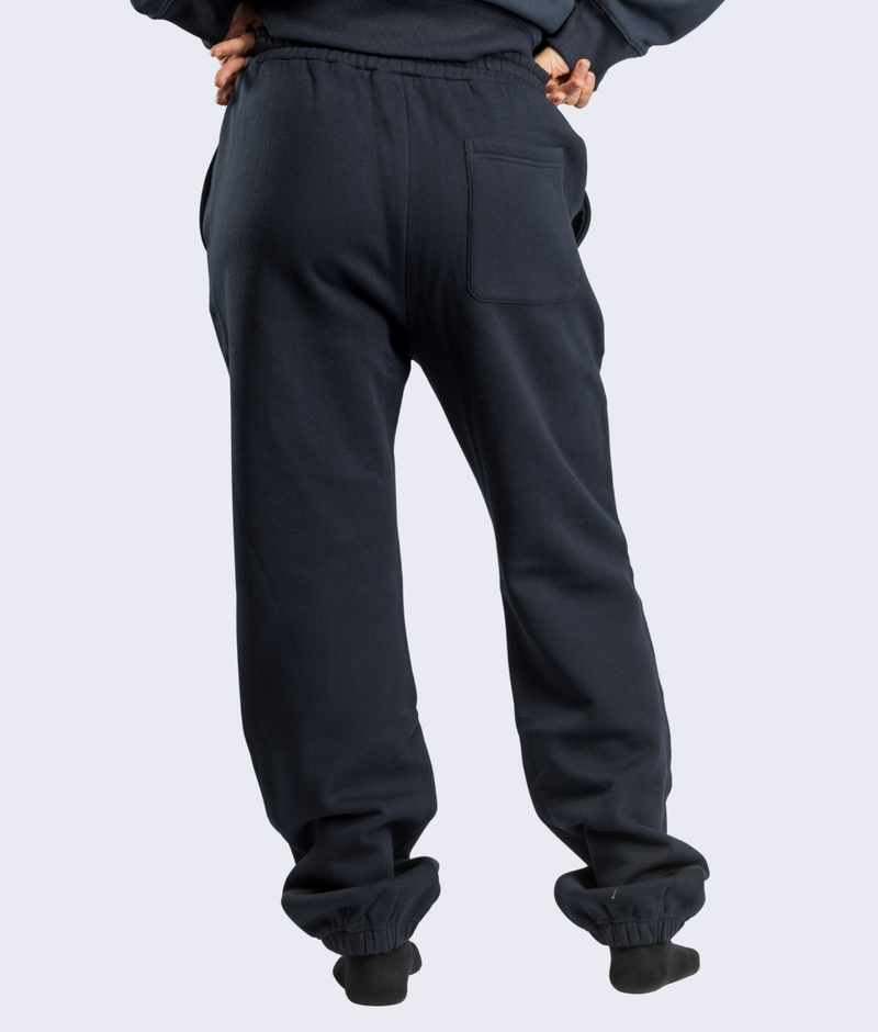 Varsity Sweatpants - Navy Blue