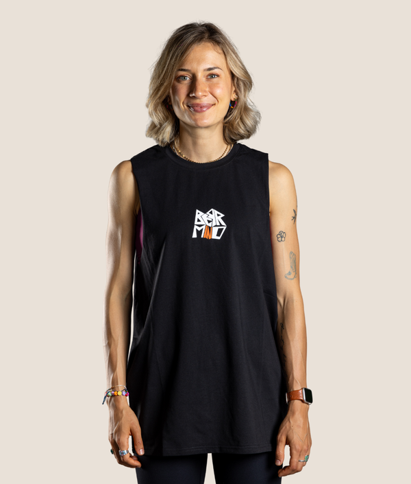 Bearmind Tank Top, view 2 — GYMKUMA