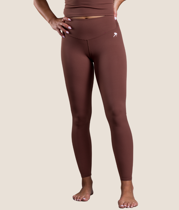 Float Leggings in Cocoa — GYMKUMA
