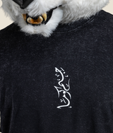 Ink Drop Oversized T-shirt - Black
