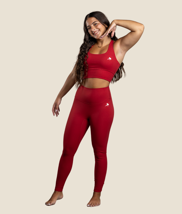 Fly Set in Cherry Red, view 2 — GYMKUMA