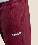 Nabila 2.0 Sweatpants in Washed Red, view 11 — GYMKUMA