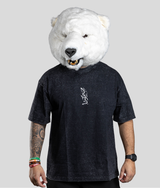 Ink Drop Oversized T-shirt - Black