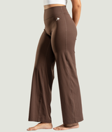 Everything Straight Leg Bottoms - Espresso Brown
