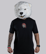 Bear Skull T-Shirt - Black