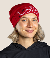 Flag Beanie - Red