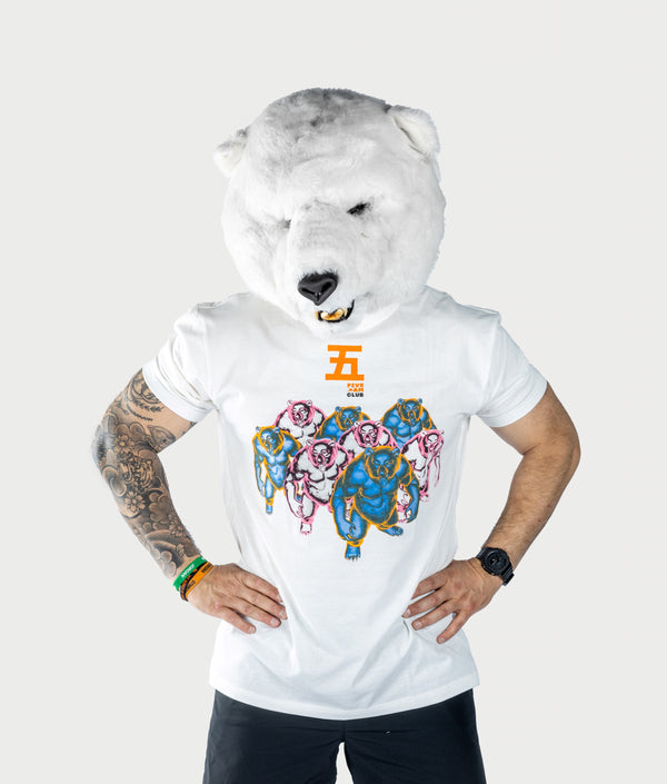5:AM Club T-shirt - White
