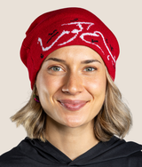 Flag Beanie - Red