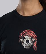Bear Skull T-Shirt - Black