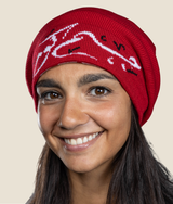 Flag Beanie - Red