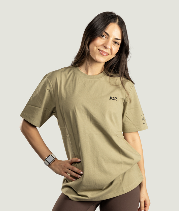 J3 T-Shirt in Army Green — GYMKUMA
