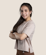 Motion Cotton T-shirt - Mocca
