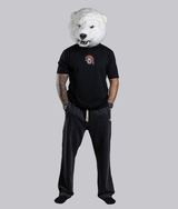 Nabila 2.0 Sweatpants in Black, view 2 — GYMKUMA