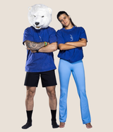 Ink Drop Oversized T-shirt - Blue