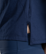 Motion Cotton Tee - Navy