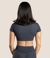Passion Crop Top - Gray