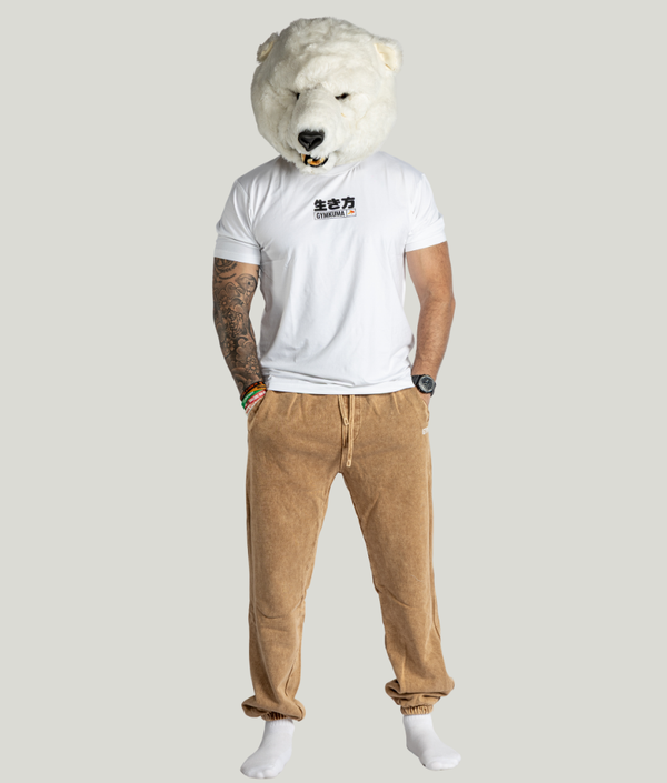 Nabila 1932 Sweatpants in Sand, view 2 — GYMKUMA