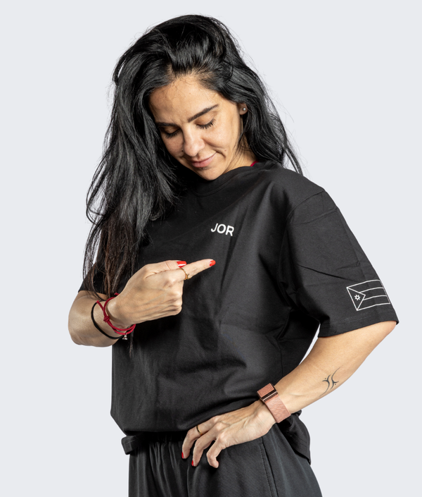 J3 T-Shirt in Black — GYMKUMA